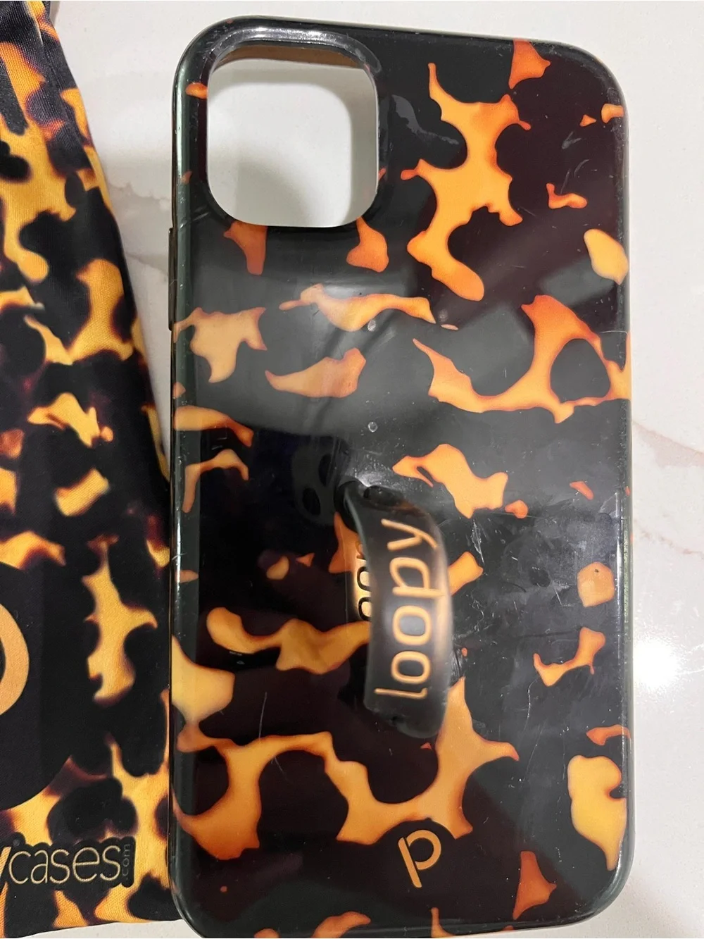 iPhone 11 Loopy Case tortoise